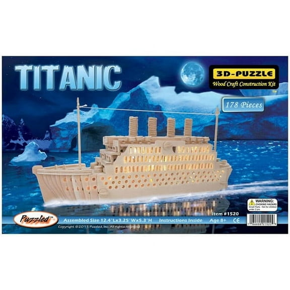 Titanic Natural Wood Puzzle