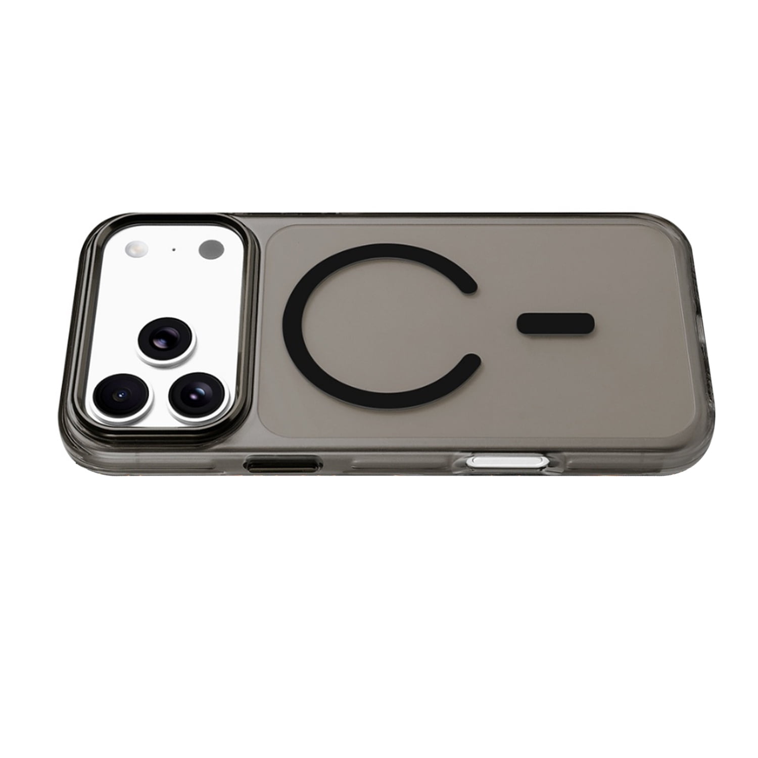 Vista Magnetic Clear Shield Case with MagSafe Support for iPhone 17 Pro - Black