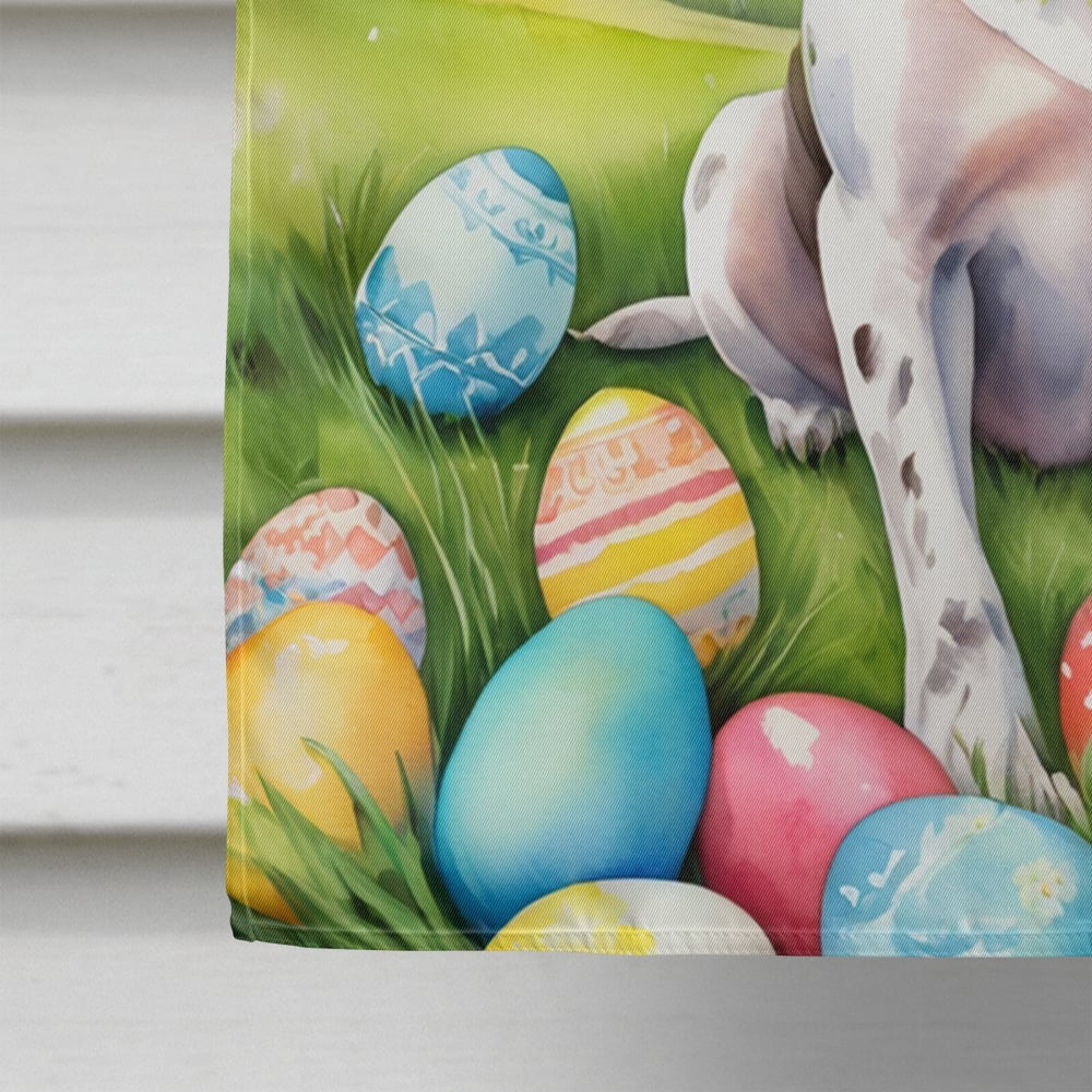 Pointer Easter Egg Hunt House Flag 28 in x 40 in