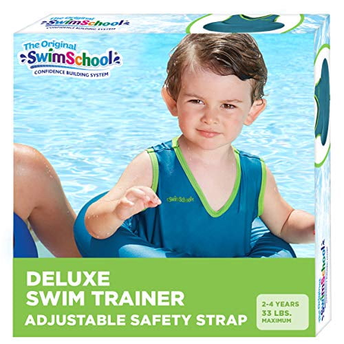 SwimSchool Deluxe Toddler Swim Trainer Tube w/ Strap