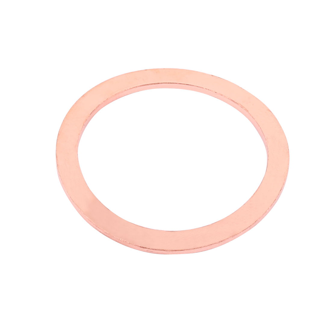 uxcell 10pcs 8mm X 14mm X 1mm Flat Ring Copper Crush Washer Sealing Gasket for sale online 