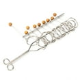 thumbnail image 3 of Intellectual Unlocking Toy, Anti-rust Smoothly Wood Bead Without Burrs Unlock Interlock Game  For Family For Outdoors For Travel For Home, 3 of 8