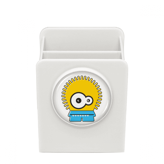 Universe Alien And Monster Yellow Alien Desk Pencil Holder Cup Pen Organizer