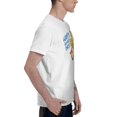 thumbnail image 3 of Happy Father's Day Men's Basic Short Sleeve T-Shirt White X-Large, 3 of 5