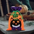 thumbnail image 3 of Halloween Fabric Gift Treat Bags,Drawstring Candy Bags for Home Decoration,Hand-held Pumpkin,Witch Bag,Party Holiday Decorations, 3 of 4