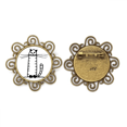 thumbnail image 1 of CAT Stripe sentarse línea negra Broche de flores, regalo de joyería para mujeres y niñas Unbranded M, 1 of 3