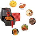 thumbnail image 3 of 2 PCS Silicone Air Fryer Liners, Round Non-Stick Silicone Air Fryer Mats, 3 of 4