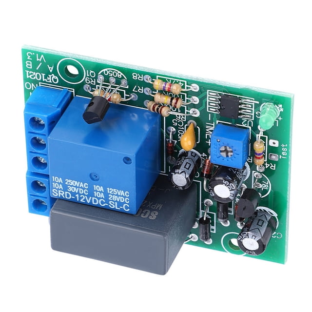 Módulo de interruptor de retardo de temporizador, módulo de interruptor de retardo de apagado de temporizador de 220 V CA Módulo de temporizador ajustable Logre más