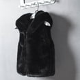 thumbnail image 3 of Gibobby Chamarra de forro polar para niños y niñasChaqueta para niñas pequeñas, moda de otoño e invierno, chaquetas con cuello de lana para niños pequeño(Negro, 3-4 Años), 3 of 5