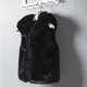 thumbnail image 3 of Gibobby Chamarra de forro polar para niños y niñasChaqueta para niñas pequeñas, moda de otoño e invierno, chaquetas con cuello de lana para niños pequeño(Negro, 4-5 Años), 3 of 5