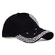 thumbnail image 1 of Gorra de béisbol Trucker de algodón lisa con diseño de corazón de perlas, 1 of 3