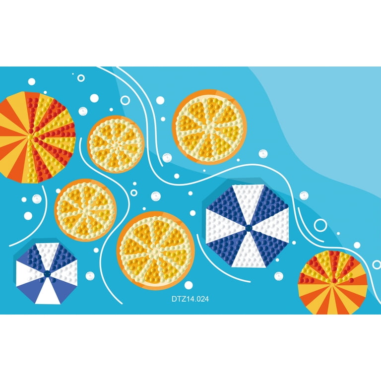 DIAMOND DOTZ® Hello Summer Zipper Pouch Diamond Painting Kit