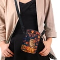 thumbnail image 4 of HELLHERO Leakproof Crossbody Small Crossbody Bags for Unisex Casual Travel Adjustable Crossbody Bag Polyester 4.33x1.97x7.09, 4 of 7