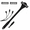 black, variant on NexTone 2 in 1 Manual Razor & Back Scrubber, Men's Dual-use Shaving and Hair Removal Grooming Tool