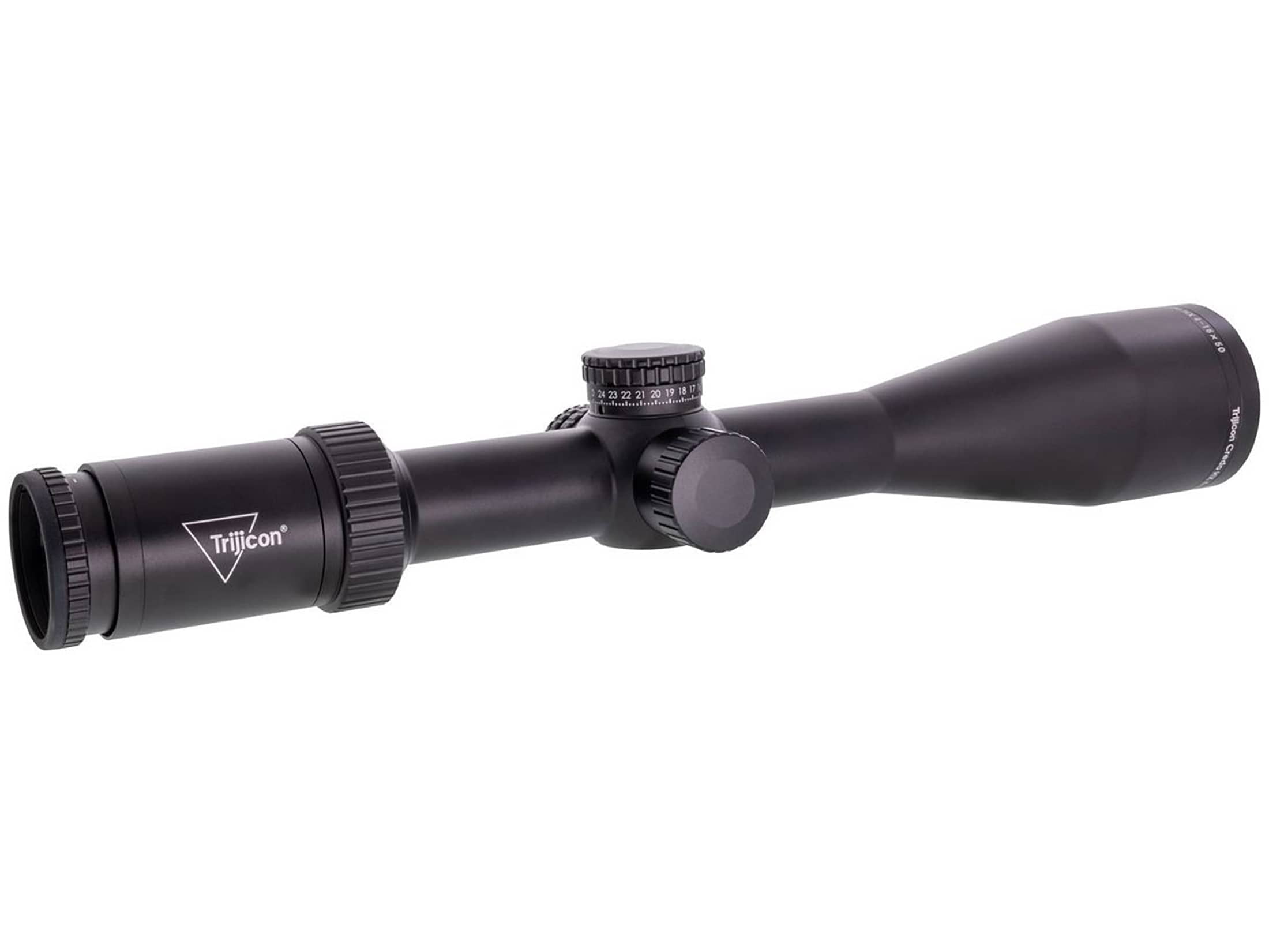 Trijicon Credo HX 4-16x50mm 30mm Tube Rifle Scope, Second Focal Plane, BDC Hunter Holds Reticle, Satin Black
