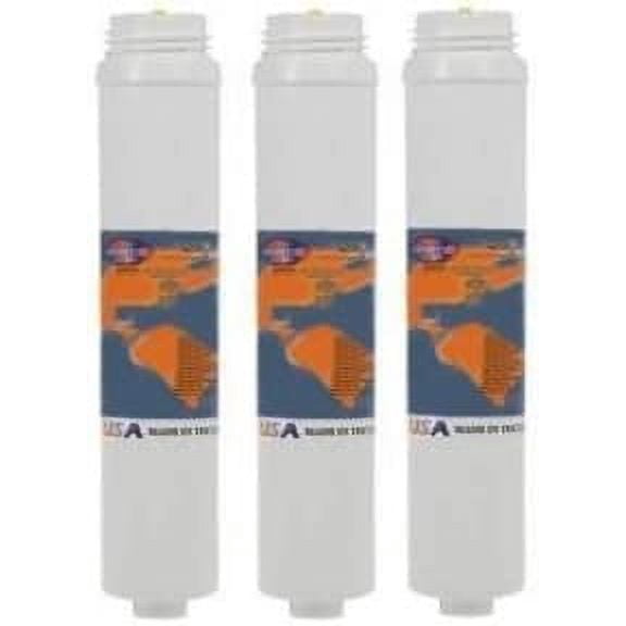 Omnipure Q5605 and (2) Q5633 Replacement Sediment Carbon Filter Cartridge Set for Purotwist 4000