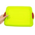 thumbnail image 4 of Plaque de Cuisson Plateau en Silicone Portable pour Gâteau Biscuits Pain avec Poignée (Vert), 4 of 9
