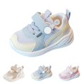 thumbnail image 6 of Otqutp Toddler Running Sneakers Hook and Loop Breathable Mesh Light Shoes Outdoor Athletic Gym Walking Shoes for Boys Girls, 6 of 6