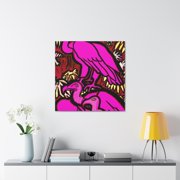 Vultures Roosting Besides - Canvas