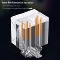 thumbnail image 2 of Enfriador De Cpu ARGB CPU Cooler 4 Heat Pipe 9cm Ventilador de refrigeración Accesorios de computadora para AMD AM4 AM5 Tmvgtek Para estrenar, 2 of 9