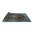 thumbnail image 2 of Ahgly Company Indoor Rectangle Persian Light Blue Traditional Area Rugs, 5' x 8', 2 of 4