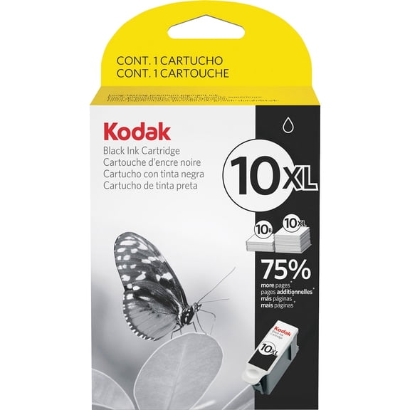 Kodak® Black Ink Cartridge, 10XL, High Yield