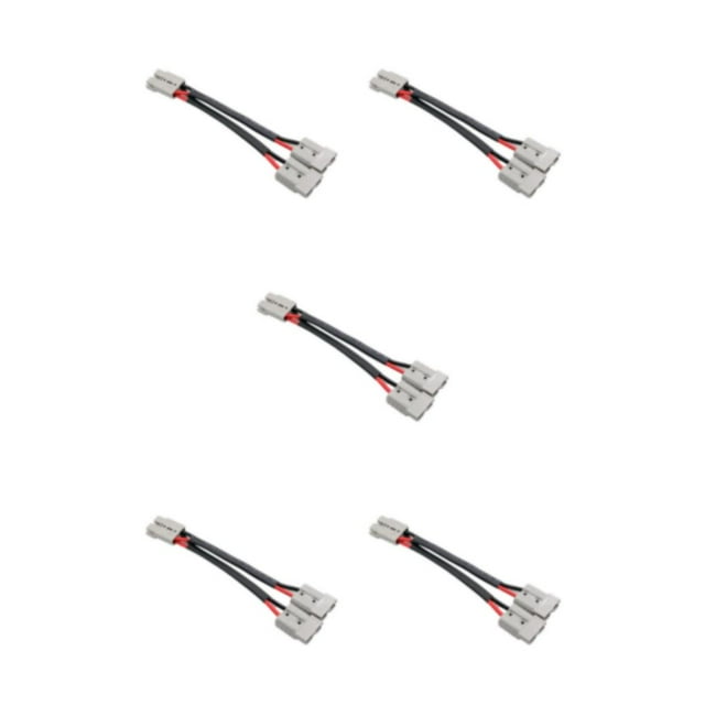 Maytalsory 50 Amp Plug Connector Double Y Adaptor 6mm For Cable Reliable 5Set