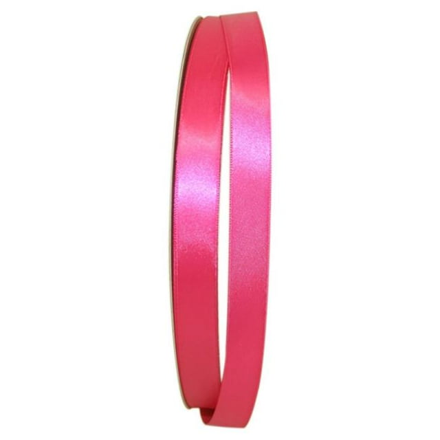 Reliant Ribbon 4950-175-03C 0,625 Po 100 Yards Ruban Satin Double Face, Rose Choquant