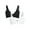 Black, variant on U.S. Polo Assn. Women's Wire Free Microfiber Push Up Bras, 2-Pack, Sizes 32A-38DD