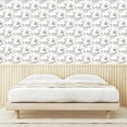 thumbnail image 4 of Ambesonne Floral Peel & Stick Wallpaper for Home, Aquarelle Spring Flowers Art, 13"x36", Eggshell Warm Taupe, 4 of 6