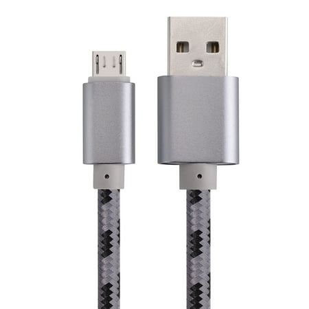 Rose Electronics Usb Cable Micro USB Cable Charger For Samsung Galaxy, Android Phones, 3FT Micro USB Cable Braided Cord High-Speed USB 2.0 Sync and Charging Cable For Samsung, HTC, Motorola, Nokia, Kindle, MP3, Tablet by Borz ()