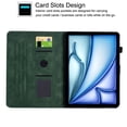 thumbnail image 4 of GSFY Case for 2024 iPad Air 11 Inch 6th Gen (M2), Smart PU Leather Wallet Stand Protective Shell Auto Sleep Wake for iPad Air 11 6th/ iPad Air 10.9 4th &5th/ iPad Pro 11 (2018-2022), Green LX, 4 of 8