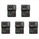 thumbnail image 1 of 5X Tarjeta de Sonido Q-12 Mezclador de Audio Placa de Sonido Consola Interfaz de de Escritorio 4 Canales 48V Potencia Estéreo Tarjeta de Sonido para Ordenador, 1 of 5