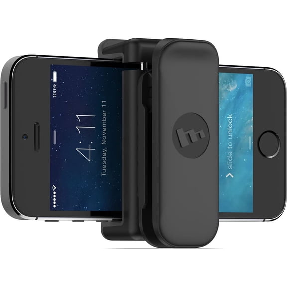 mophie Universal Belt Clip Compatible with iPhone - Apple 6/6s iPhone 6 Plus/6s Plus iPhone 5s/5s/5c/5 - Black