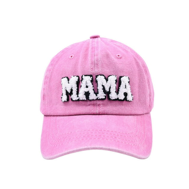 Faithtur Mother and Daughter Baseball Hat, Wide Brim Letters Adjustable Cap for Casual Daily