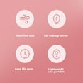 thumbnail image 4 of Mini Nano Facial  Sprayer with Humidifier Portable Handheld Makeup Mirror Gift Usb Hydrating Instrument Face Cute Beauty Instrument 35Ml Misting Cartoon Spraying Machine, 4 of 7