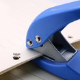 thumbnail image 5 of SHAR (2pcs)Mini Paper 1 Hole Puncher, Portable Pocket Puncher, 10 Sheets at One Time, Random Color, 5 of 5
