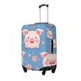 thumbnail image 2 of Fotbe Cute Pig Flowers Luggage Cover Protector,Suitcase Protector,Scratch and Dirt Resistant,Fits 18-32 Inch Luggage-Large, 2 of 9