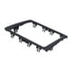 thumbnail image 3 of 2Din Stereo Radio Fascia DVD Audio Navigation Panel Frame Black Fit for Rapid 2013-2014, 3 of 5
