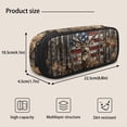 thumbnail image 7 of Yspwyqan Backpack Set with Lunch Box Pencil Case for Boys, Vintage USA Flag Deer Lightweight Large Capacity Kids Backpack Fits 14" Laptop for School, 7 of 7