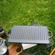 thumbnail image 3 of Sartén Plancha Plato Doble Cara Con Manijas Dobles para Filetes Pan Panqueros, 3 of 9