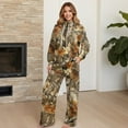 thumbnail image 4 of Garronmavis Matching Sweat Sets for Women Camo Hoodie Womens Sweatsuits 2 Piece Set Long Sleeve Track Suits for Women Set with Pockets, Size L, 4 of 6