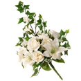 thumbnail image 1 of 12 in. Rose & Lily Bouquet - White, 1 of 1