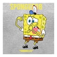 thumbnail image 3 of Playera Bob Esponja para Niño, con Estampados de Bob Esponja Tapandose La Nariz Gris Talla 8, 3 of 4