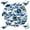 4A-50pcs, variant on 35pcs-50pcs Ocean Stationery Stickers Marine Kids Stickers Whale Kids Stickers for Luggage Laptops