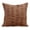 Brown, variant on Cushion Cover For Sofa, Gray Euro Pillowcases 26x26 inch (65x65 cm), Suede European Pillow Covers, Solid Color, Pintucks, Textured, Striped, Modern European - Grey Wind Folds