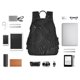 thumbnail image 4 of Easygdp Abstract Black And White Waves para Easygdp Yak - Mochila Casual Ligera y Resistente para Viaje y Senderismo para Hombres y Mujeres, 4 of 7