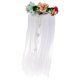 thumbnail image 3 of diadema de flores de la boda Las mujeres de la novia corona de flores corona de la venda de la boda del banquete de boda de la playa del pelo multi Magideal diadema de flores de la boda, 3 of 6
