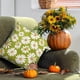 thumbnail image 5 of Funda de almohada con estampado floral | Funda de cojín cuadrada de 45 x 45 cm para sofá, cama y asiento de coche | Funda de almohada decorativa de poliéster para salón, 5 of 6