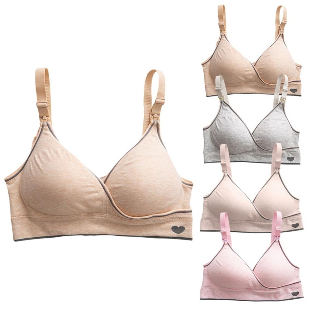Women Wireless Nursing Bra Wraps Vneck Sleeping Bralette Breastfeeding Maternity Bra with